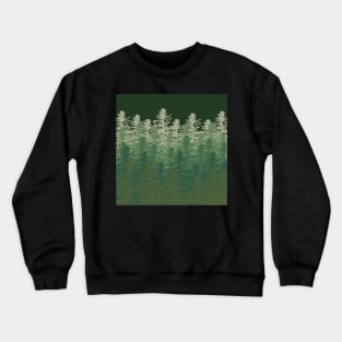 Forest PINE tree pattern Crewneck Sweatshirt